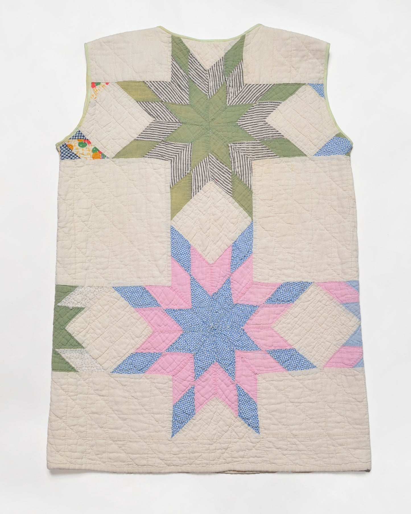 Savvy Stars Long Quilt Vest (XS)