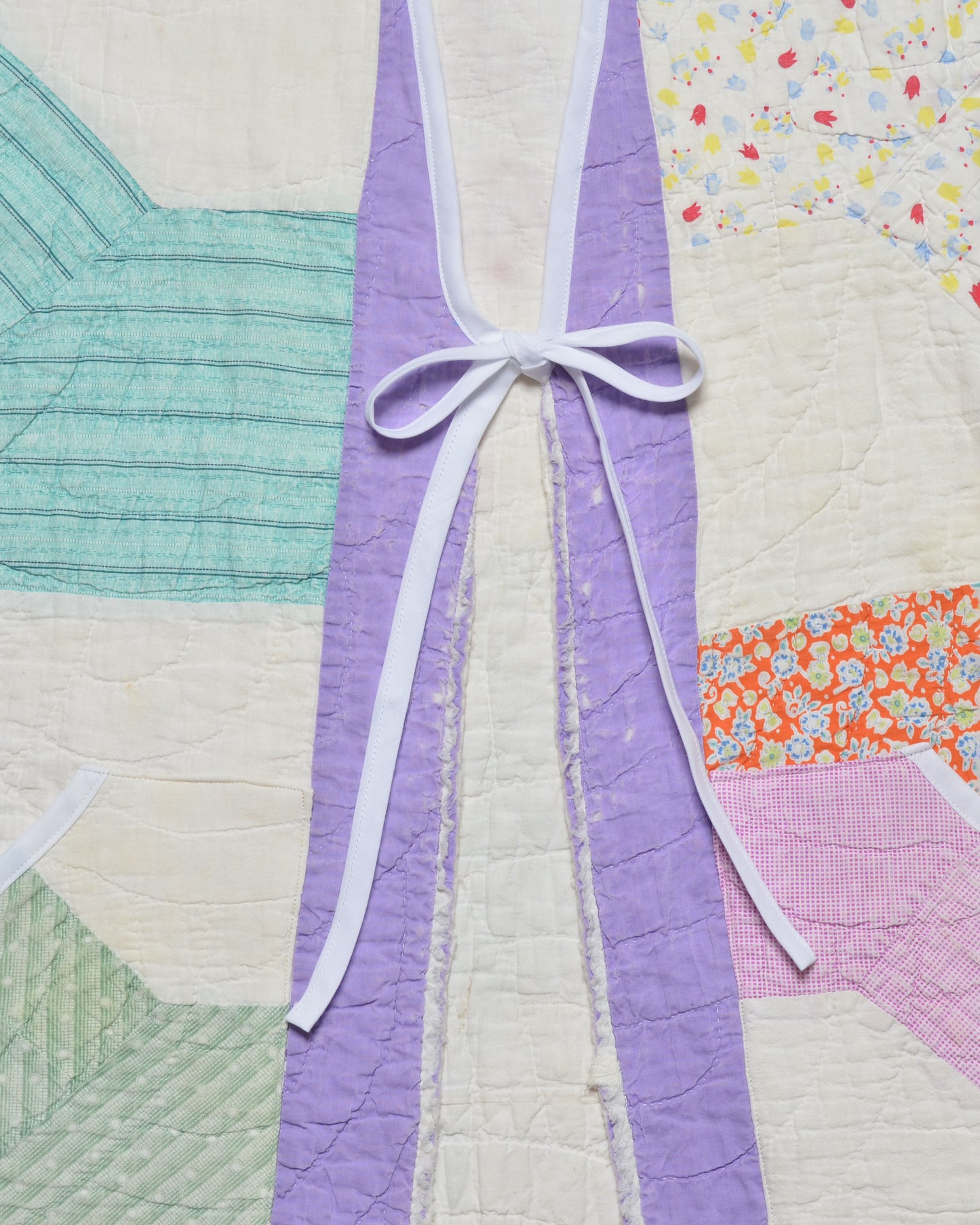 Bowtie Quilt Oversized Jacket (M)