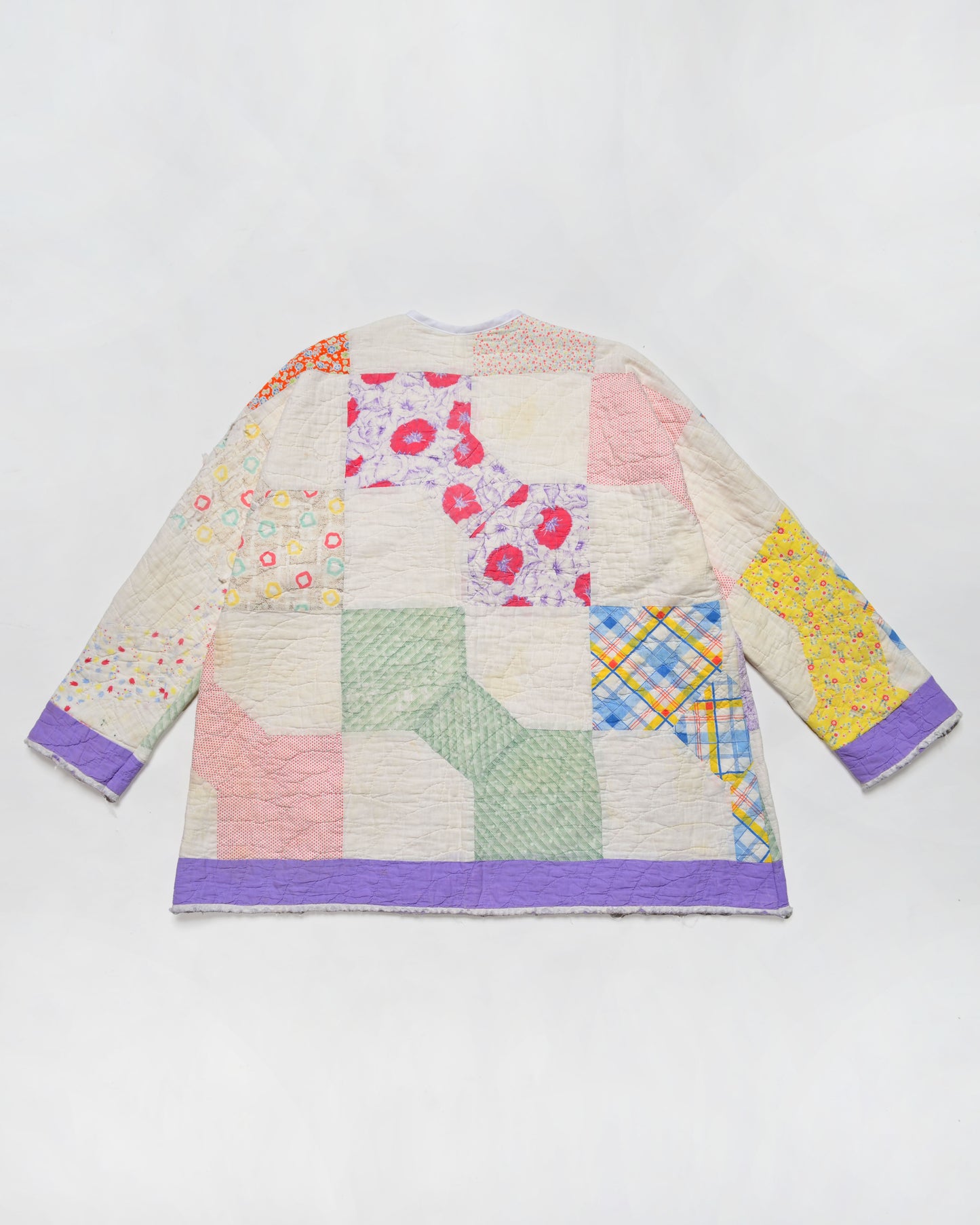 Bowtie Quilt Oversized Jacket (M)