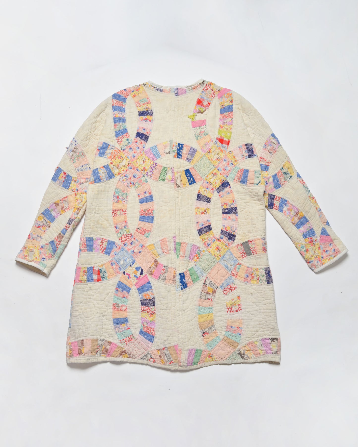 Wedding Ring Quilt Long Coat ( )