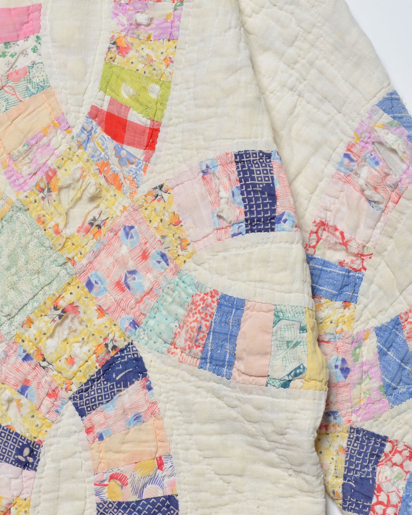 Wedding Ring Quilt Long Coat ( )
