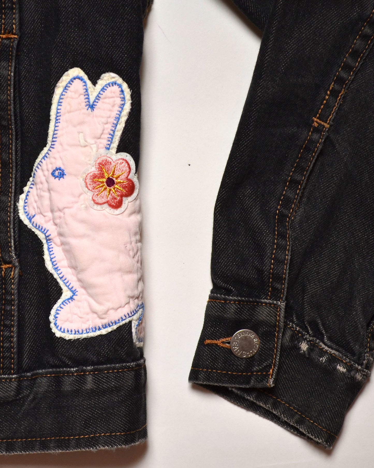Appliqued Denim Jackets (XS, S)
