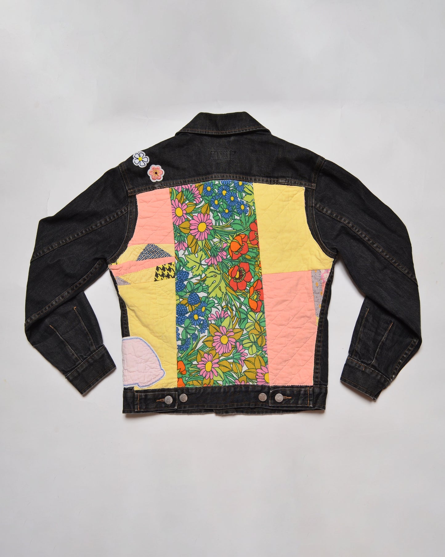 Appliqued Denim Jackets (XS, S)