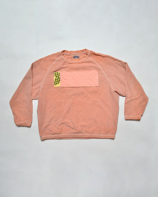 Quilt Appliqued Sweatshirt (S)