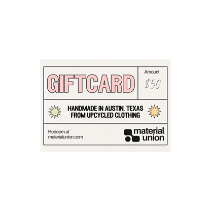Material Union Gift Card