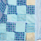 Baby Blue Quilt Cropped Jacket #2 (S)