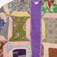 Cottage Core Dreams Rainbow Quilt Long Coat (XS)