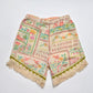 Fringe Tablecloth Tank & Shorts Set (M)