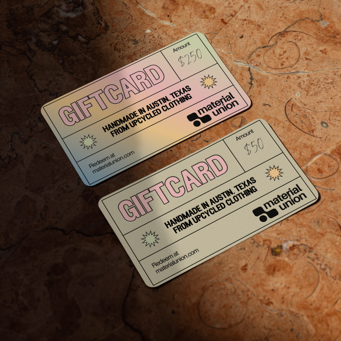 Material Union Gift Card