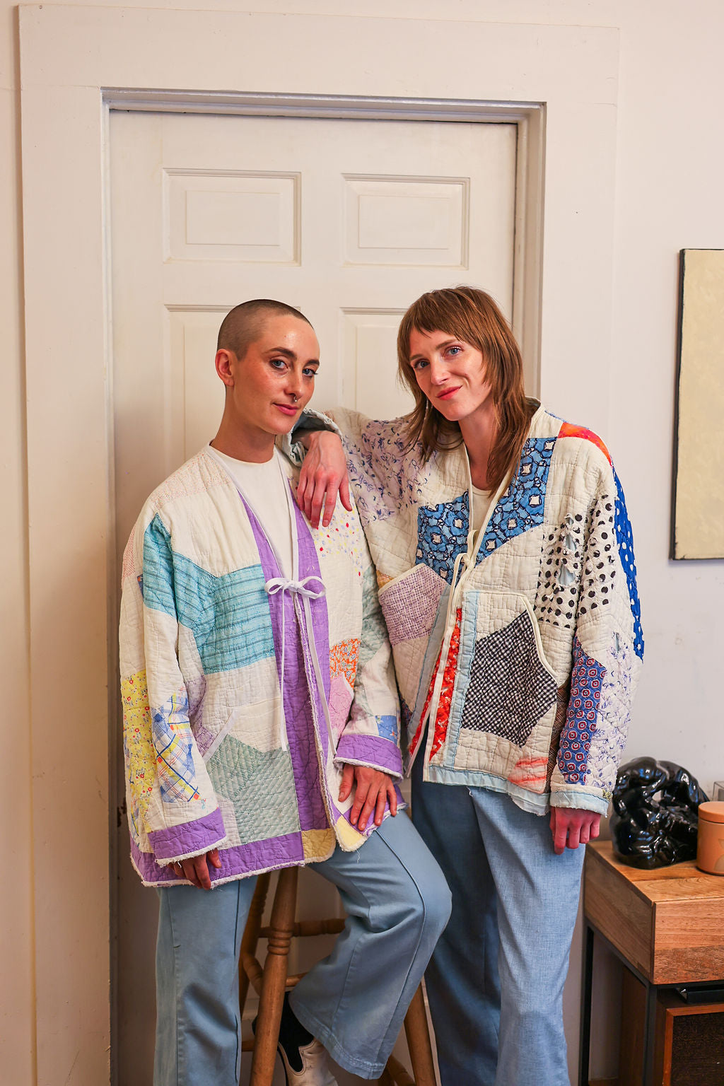 Loved to Pieces Quilt Jacket #2 (M)