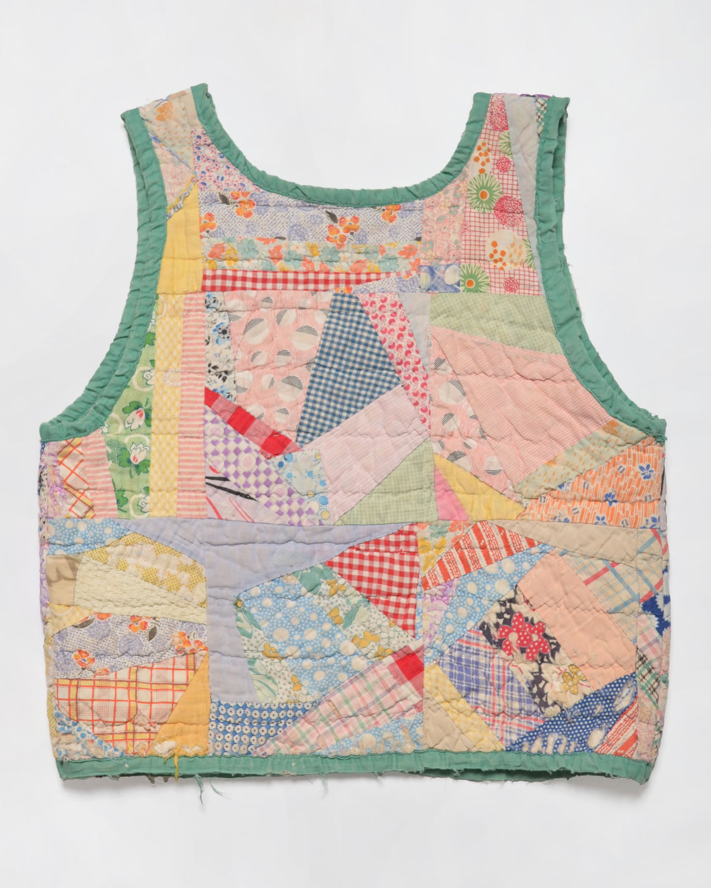 Whimsical Tie Front Vest & Pants (XS)