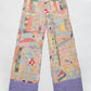 Whimsical Tie Front Vest & Pants (XS)