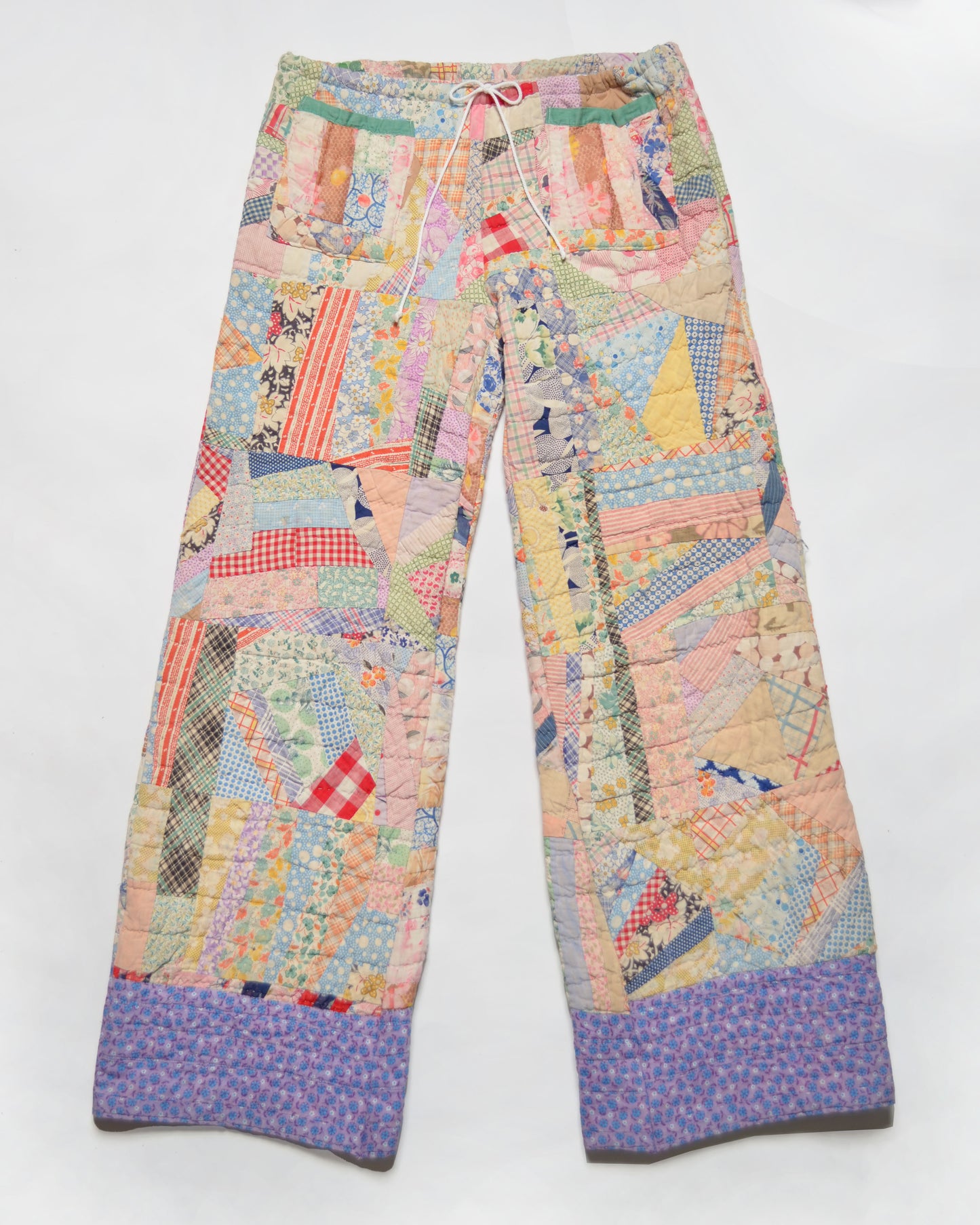 Whimsical Tie Front Vest & Pants (XS)